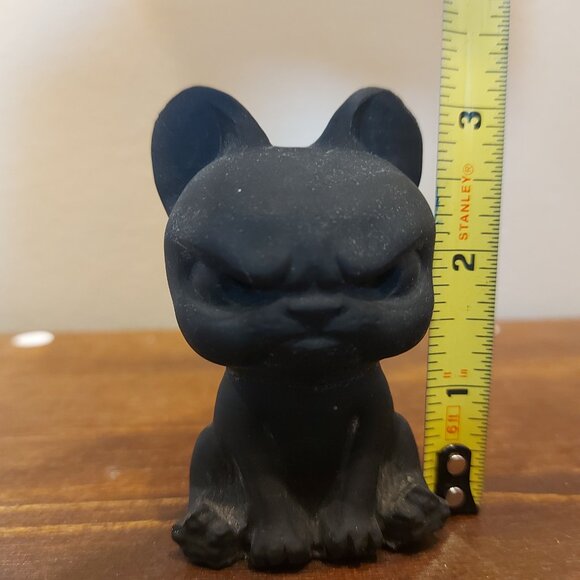 Black Obsidian Bulldog & K2 Paw Print Heart Crystal Bundle - Picture 10 of 12